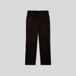 Alternative view of The Canvas Organic Cotton Drawstring Pant | Black