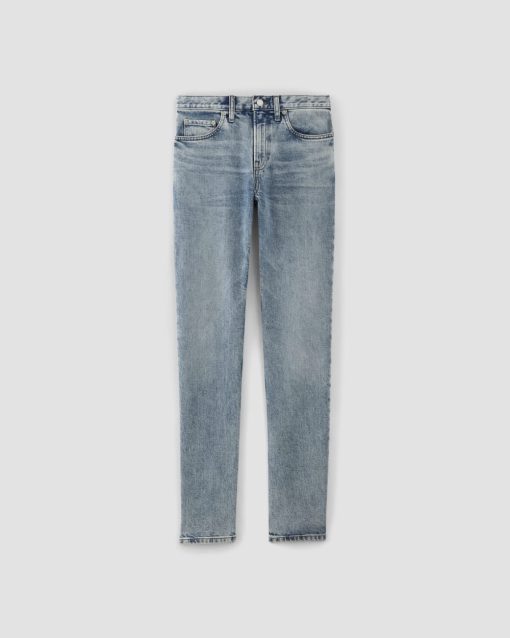 Alternative view of The Organic Cotton Straight-Leg Jean | Salt Lake