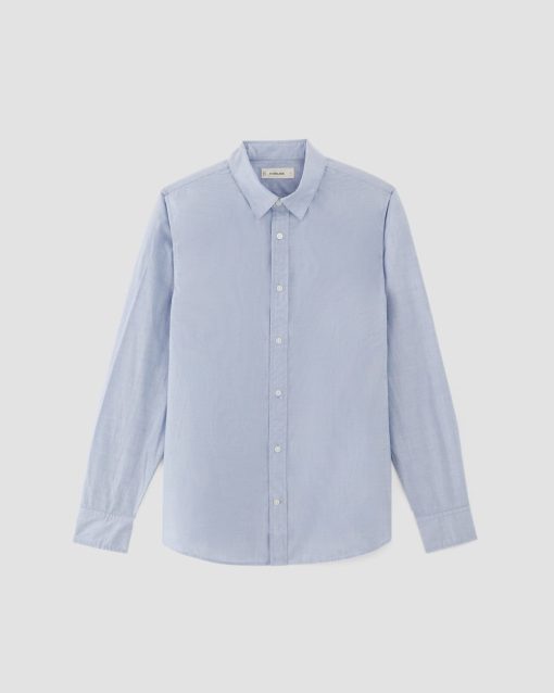 Alternative view of The Supima® Poplin Shirt | Light Blue