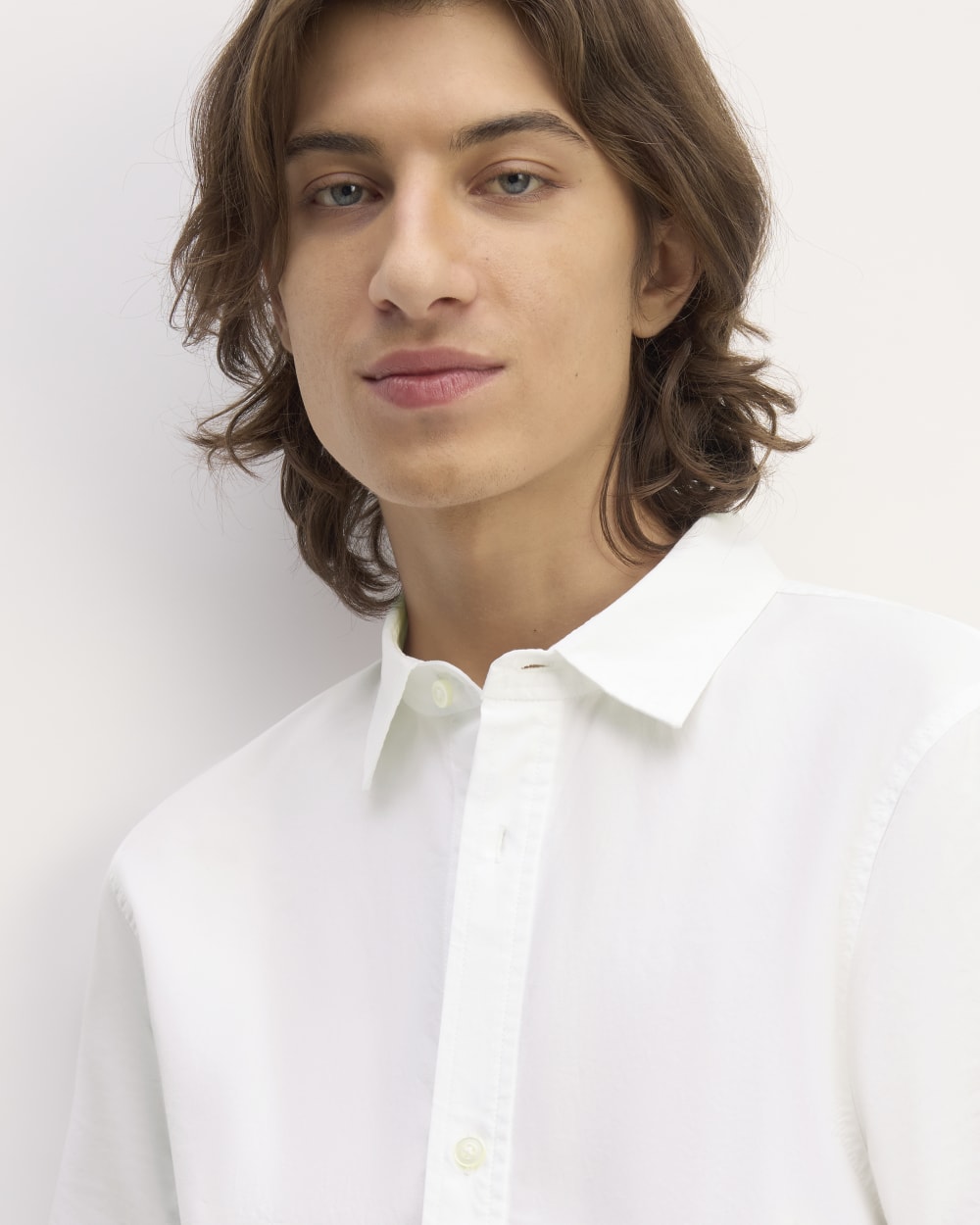 The Supima® Short-Sleeve Poplin Shirt | White - Image 4
