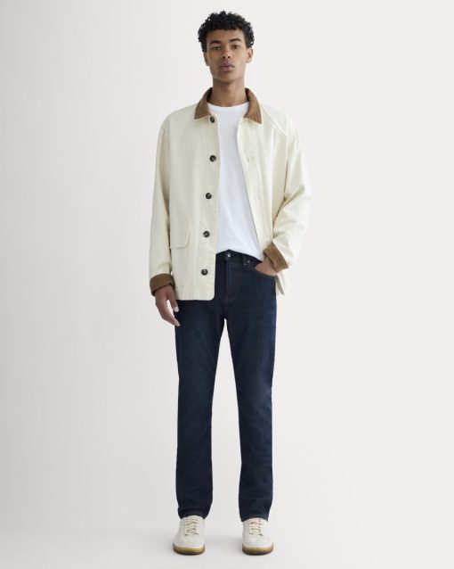 The Slim 4-Way Stretch Organic Jean | Uniform | Deep Indigo
