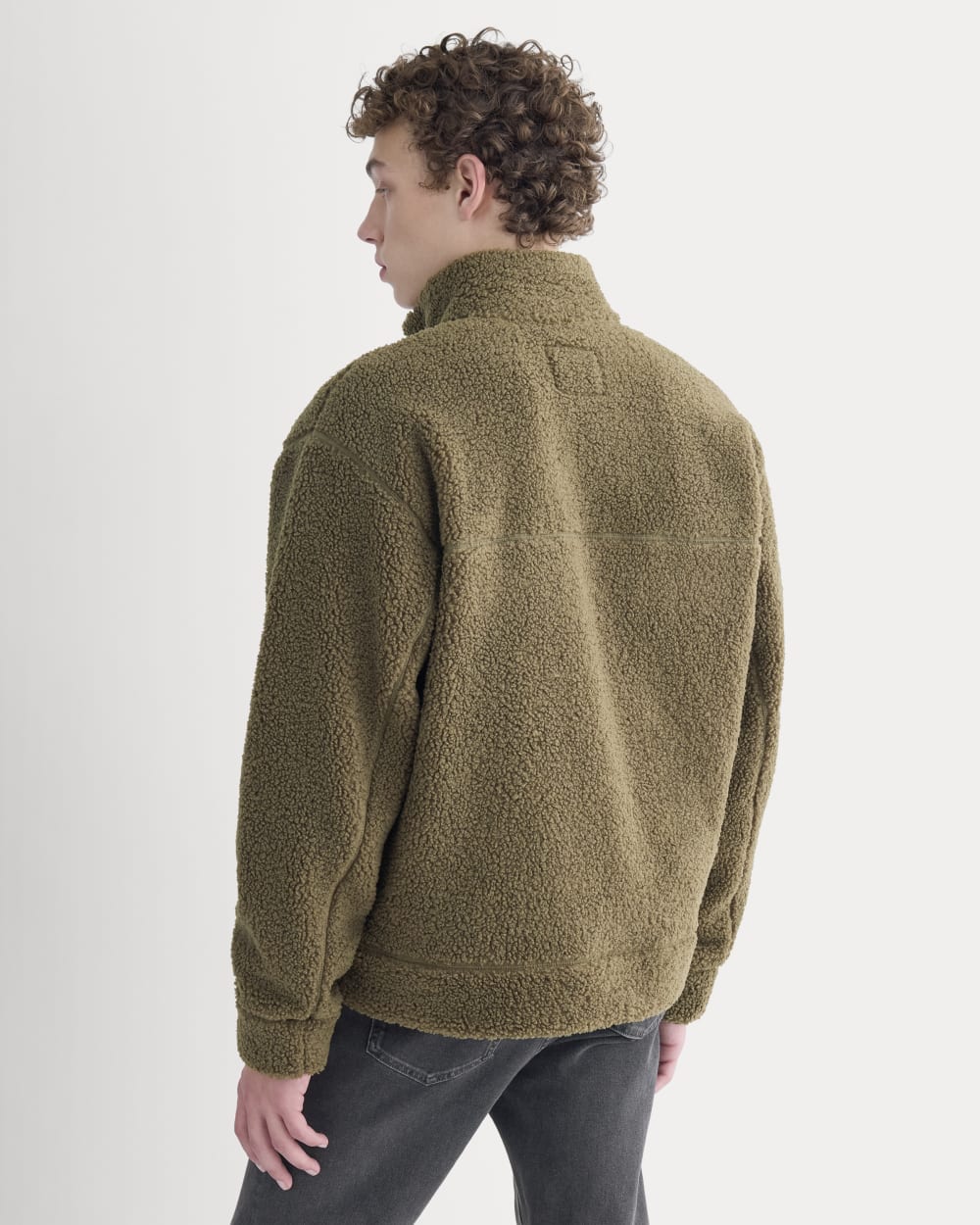 ReTrack Fleece Zip-Up | Beech - Image 5