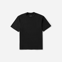 Alternative view of The Premium-Weight Relaxed Crew | Uniform | Black