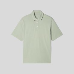 Alternative view of The Premium Weight Relaxed Polo | Seagrass