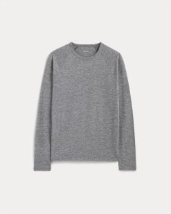 Alternative view of The Rec Long-Sleeve Crew |  Heathered Grey