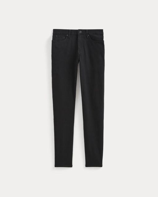 Alternative view of The Athletic 4-Way Stretch Organic Jean | Uniform | Black