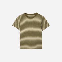 Alternative view of The Organic Cotton Crew | Olive / Canvas