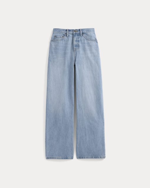 Alternative view of Baggy Jean | Light Indigo