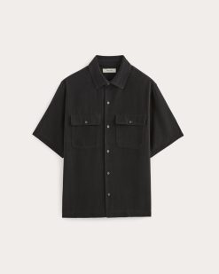 Alternative view of The Relaxed Utility Shirt in Buttersoft | Black