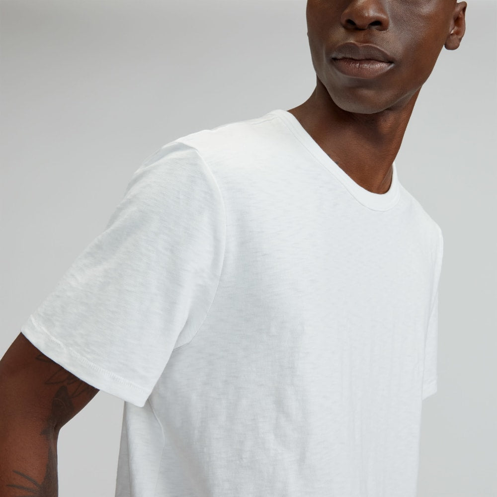 The Cotton Slub Crew | White - Image 4