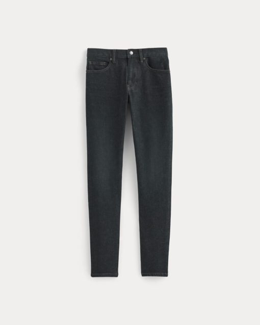 Alternative view of The Slim 4-Way Stretch Organic Jean | Uniform  | Deep Indigo